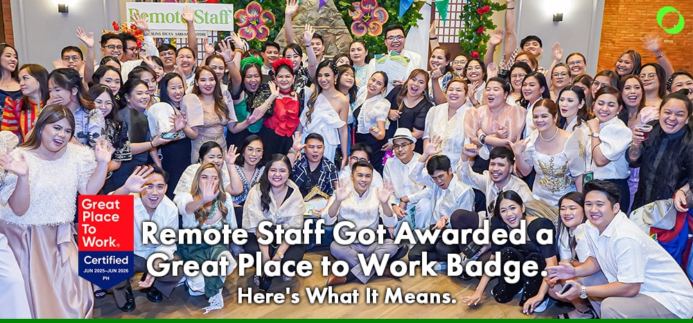 Remote Staff Got Awarded a Great Place to Work Badge Here_s What It Means